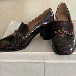 Tory Burch Link Tortoise Loafers